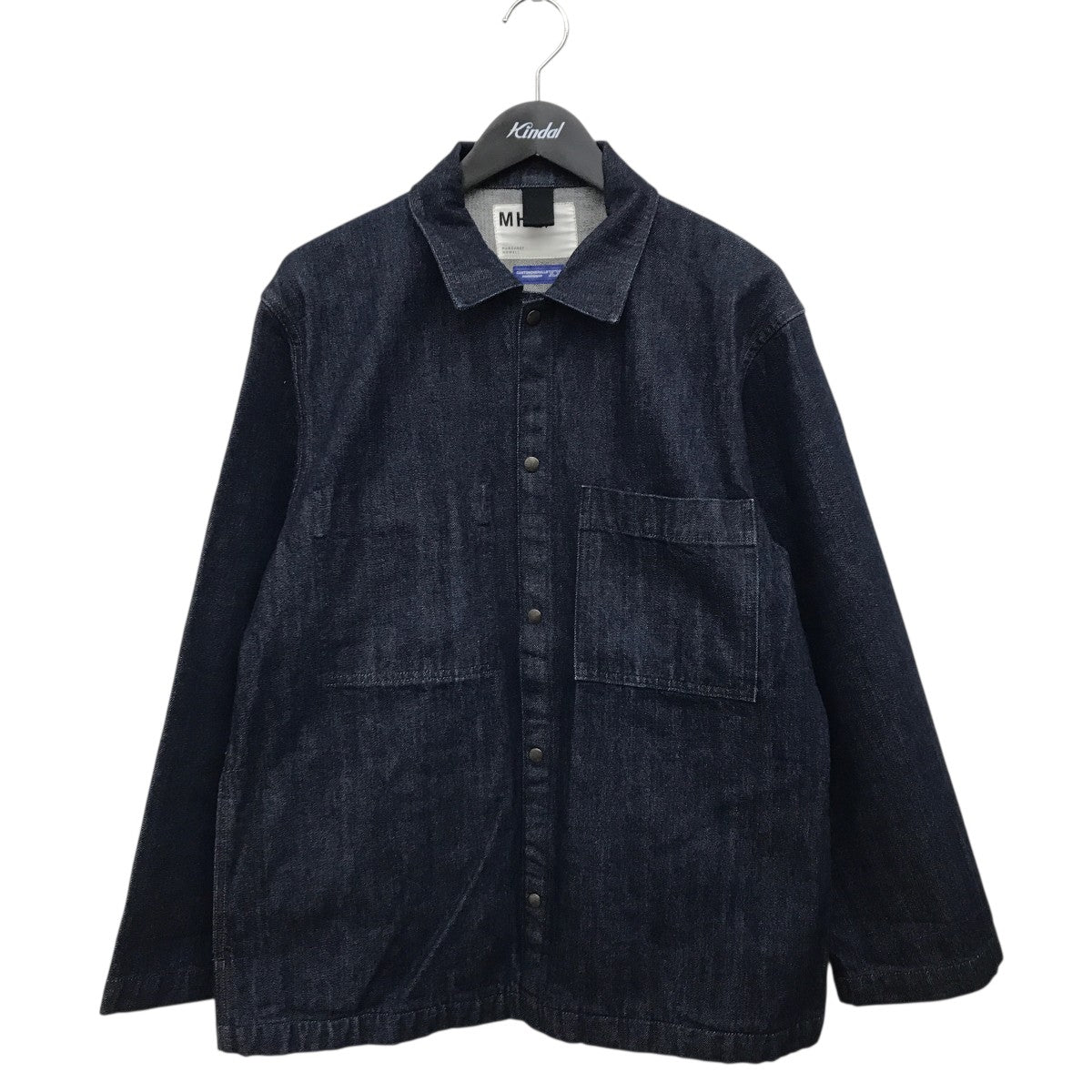 MHL. CANTON デニムジャケット　ブルゾン　ネイビー　濃紺　M CANTON DENIM（デニムジャケット）｜MHL.（エムエイチエル）の