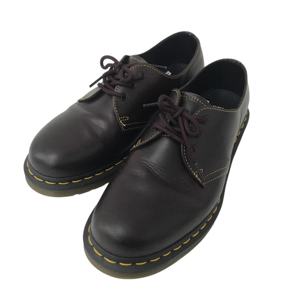 Ria＊nさん専用【新品未使用品】Dr. Martens1461黒 コーデュロイ Dr．Martens(ドクターマーチン) レザーシューズ1461 1461 ブラウン