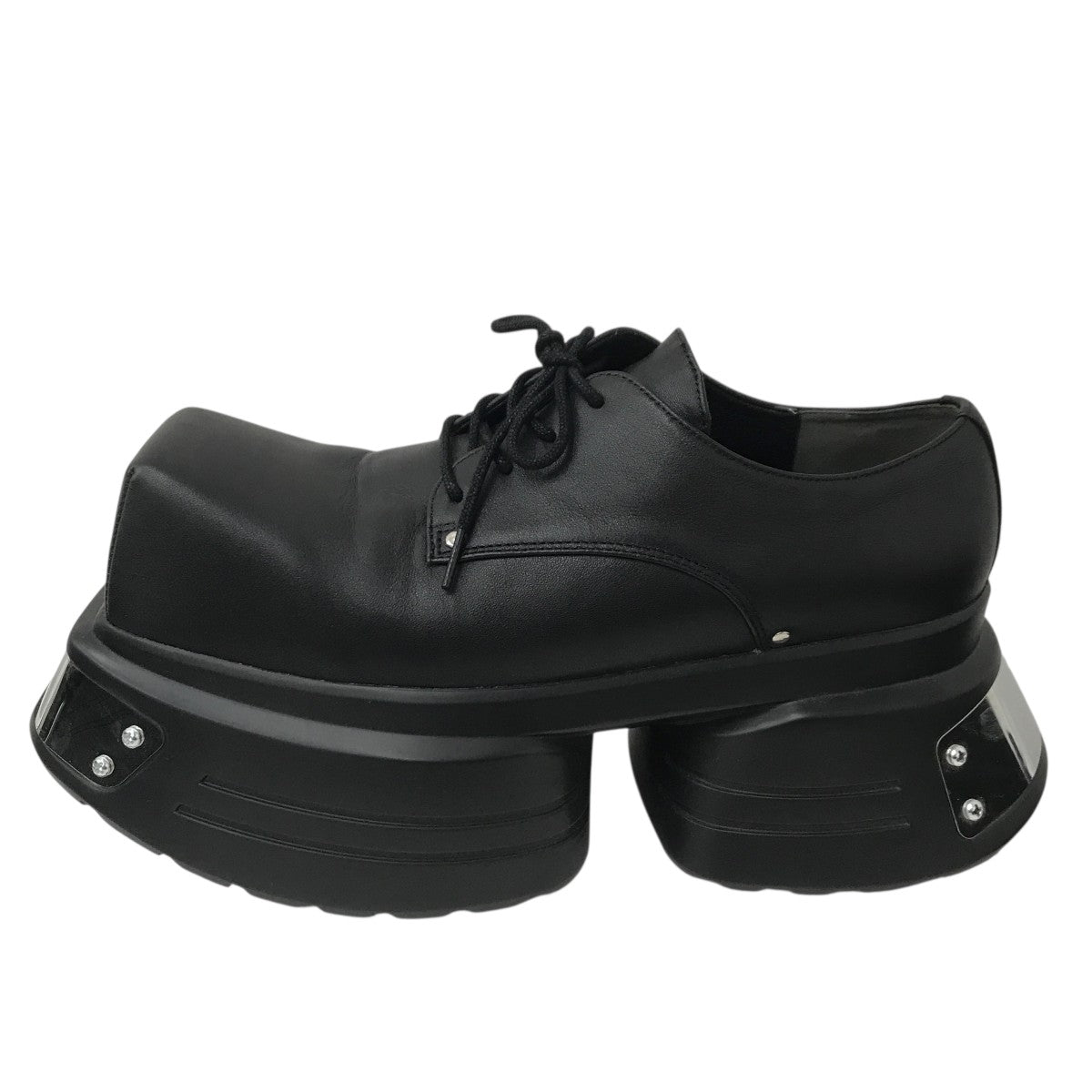 GRANCY Metal Plate Leather Shoes厚底シューズ 古着・中古-2枚目のアイテム画像