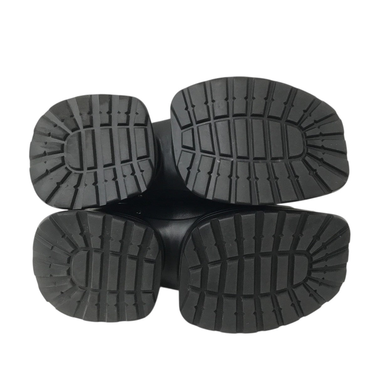 GRANCY(グランシー) Metal Plate Leather Shoes厚底シューズ ブラック