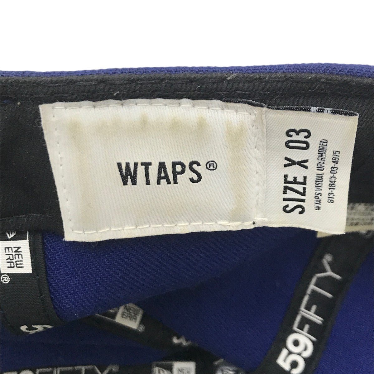 WTAPS×New Era キャップ205791 古着・中古-9枚目のアイテム画像