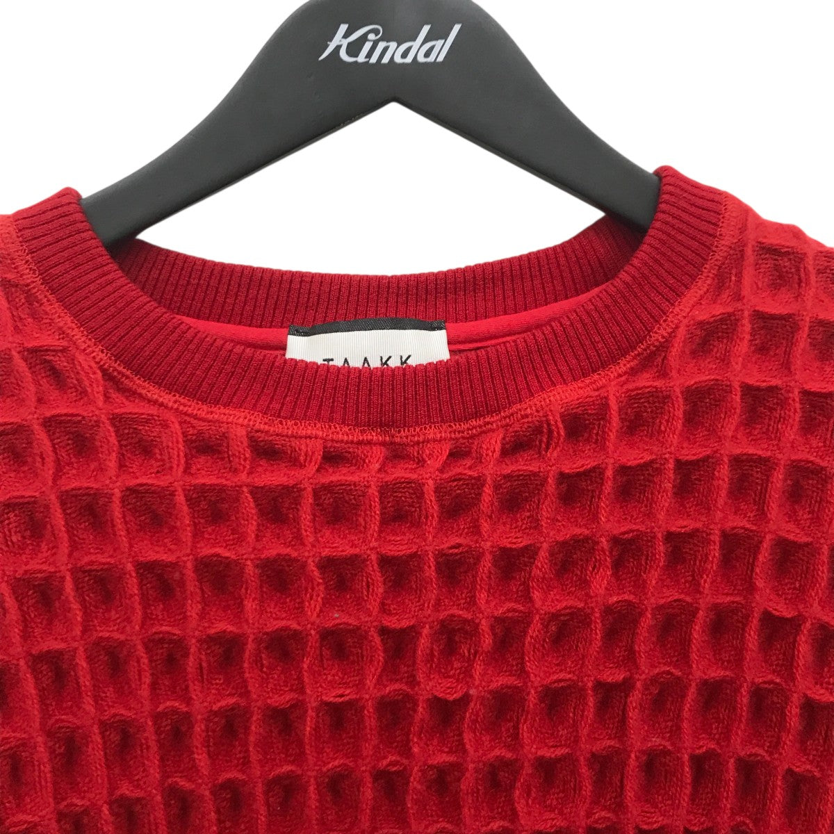 TAAKK BIG WAFFLE KNITニットTA18AW-PO016 古着・中古-7枚目のアイテム画像