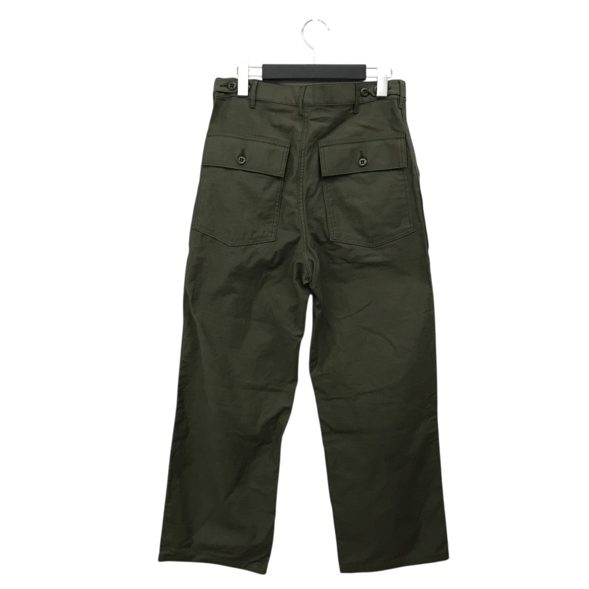 HYKE 24SSBACK SATIN BAKER PANTSベイカーパンツ241-13294 古着・中古-2枚目のアイテム画像