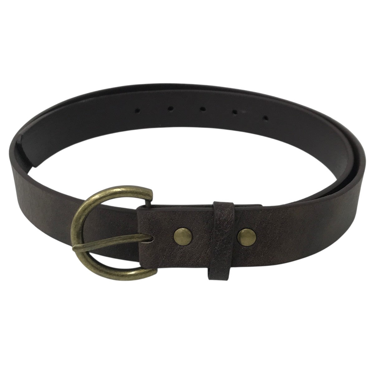 RRL(ダブルアールエル) レザーベルト ブラウン｜【公式】カインドオル