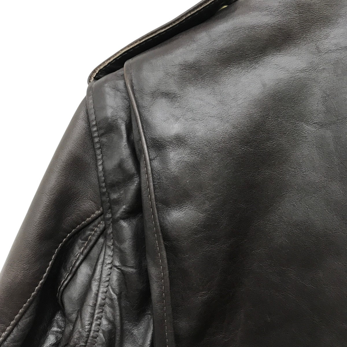 【米国製】schott フライトジャケット　G-1 本革　ブラウン　襟ボア　40 USA製 70年代 SCHOTT ショット ビンテージ G-1タイプ ミリタリー ボア