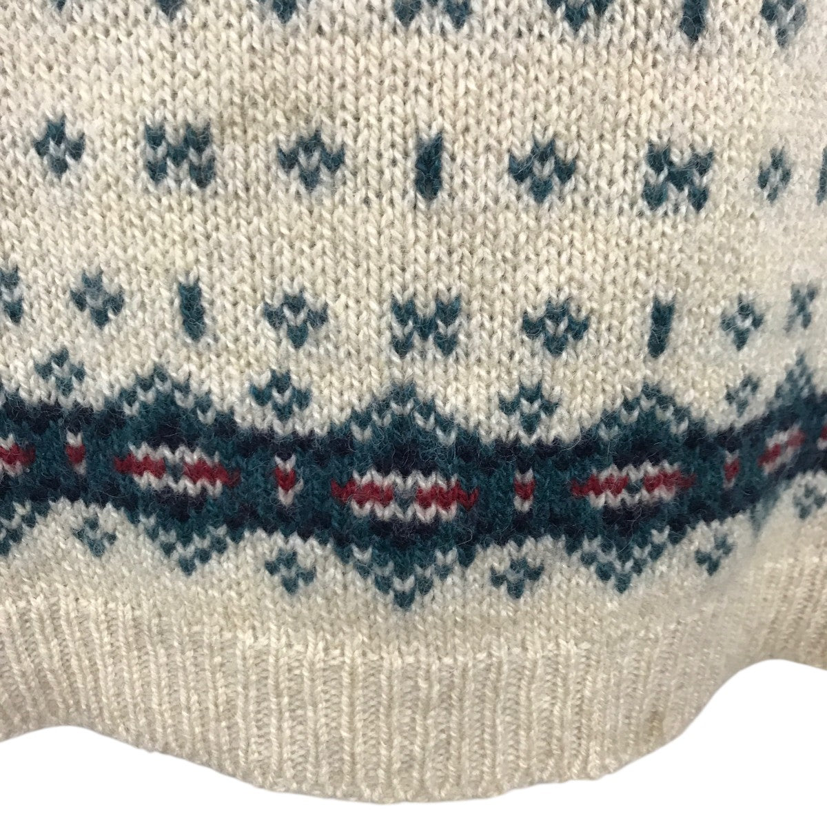 L．L．Bean ノルディック柄ニット 古着・中古-6枚目のアイテム画像