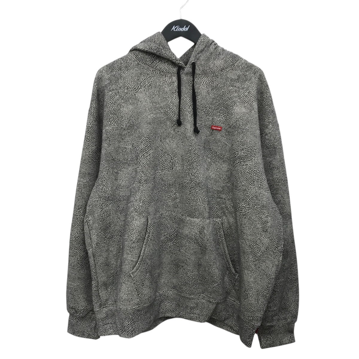 Supreme 25SSsmall box hooded snakeskinパイソン柄パーカー 古着・中古-1枚目のアイテム画像