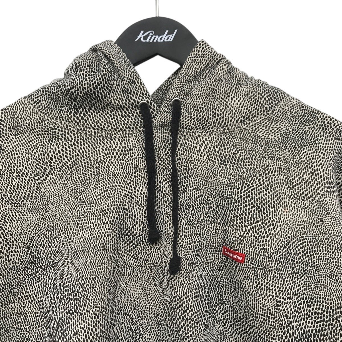 Supreme 25SSsmall box hooded snakeskinパイソン柄パーカー 古着・中古-6枚目のアイテム画像