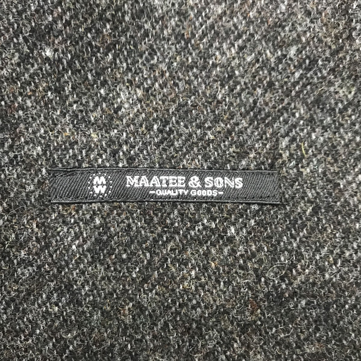 MAATEE＆SONS TWEED SPORTS JACKETコートMT5303-0911 古着・中古-5枚目のアイテム画像