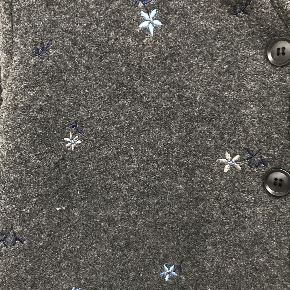 machattエンブロイダリーウールジャケット machatt(マチャット) エンブロイダリージャケット グレー｜【公式