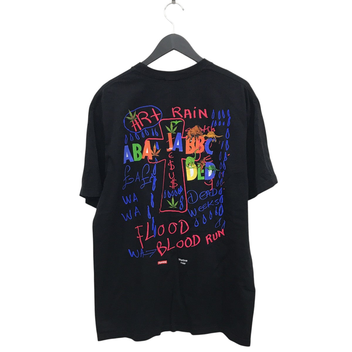 Supreme Martine Rose Lee Scratch Perry Tee半袖カットソー 古着・中古-2枚目のアイテム画像