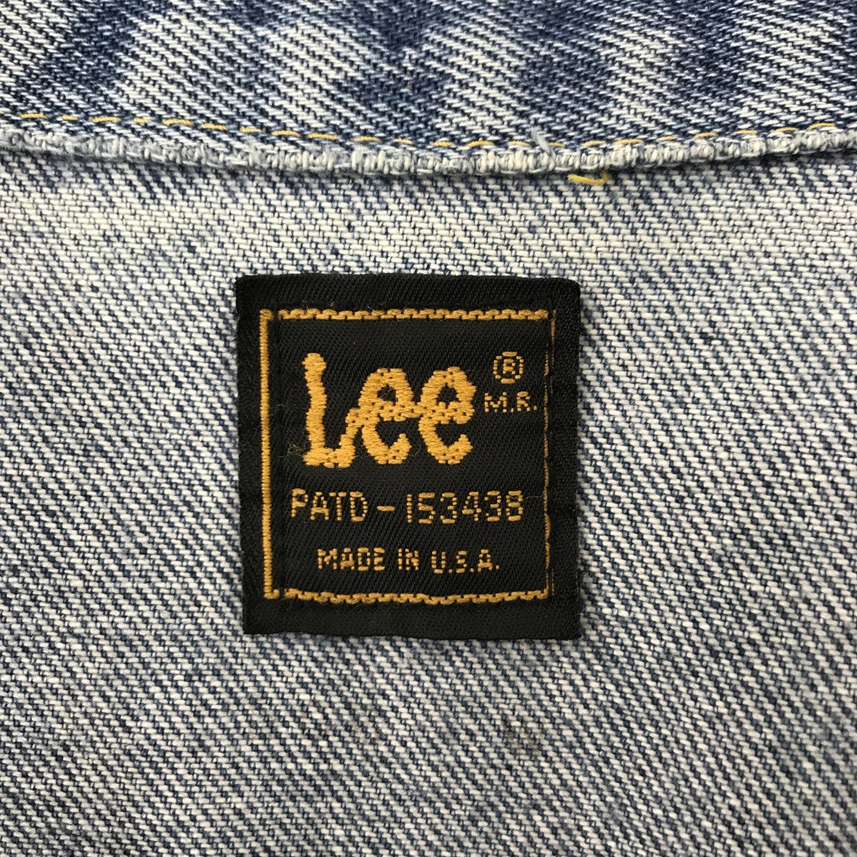 LEE PATD 153438デニムジャケット 古着・中古-3枚目のアイテム画像
