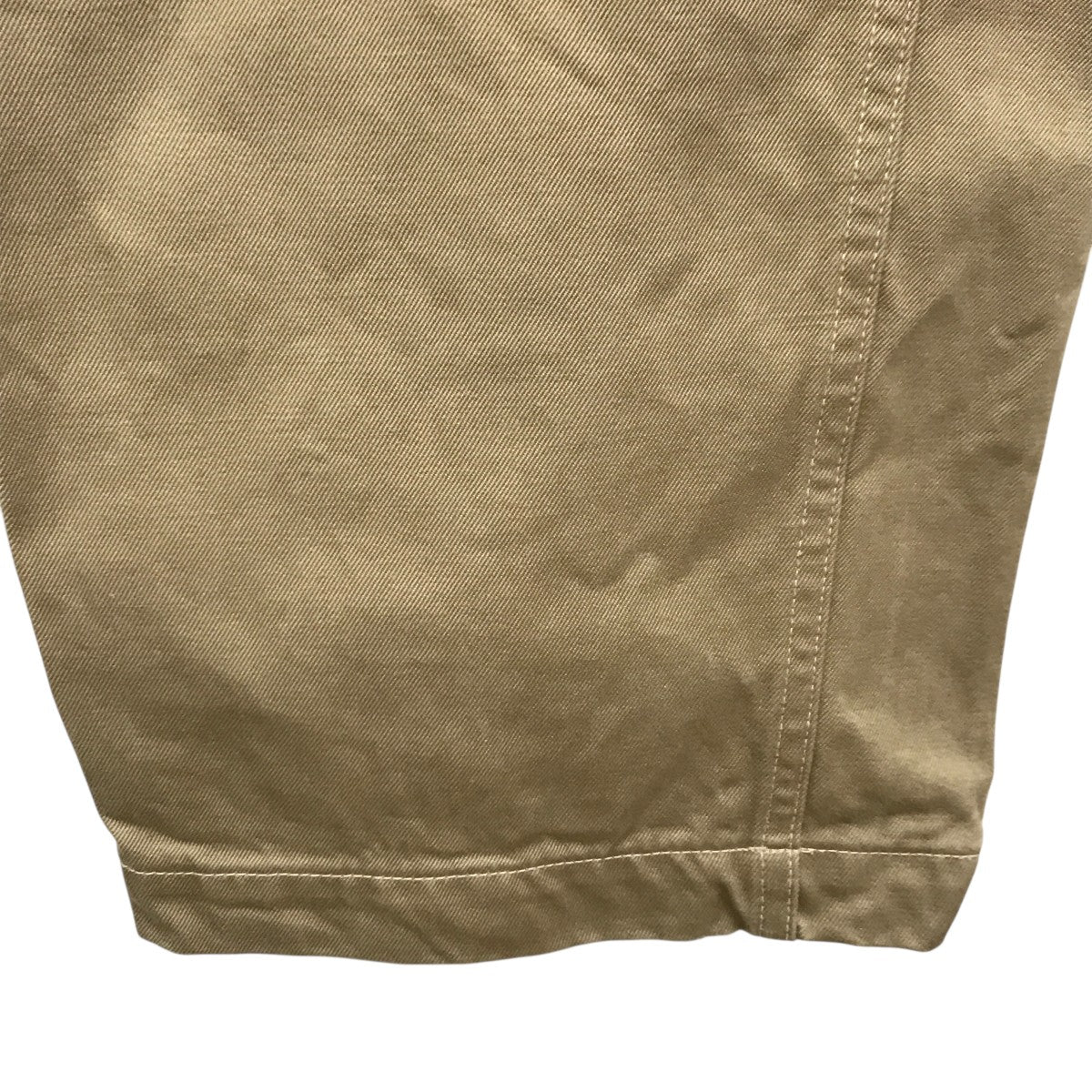 COMOLI(コモリ) ベルテッド チノパンツK01-03006 K01-03006 ベージュ