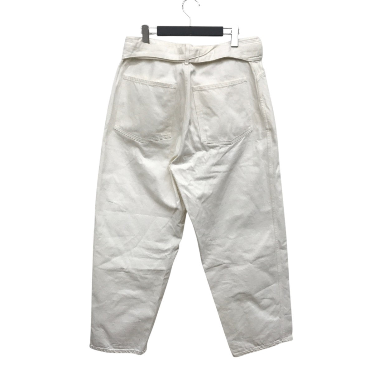 COMOLI(コモリ) ベルテッドパンツS03-03012 S03-03012 ホワイト サイズ