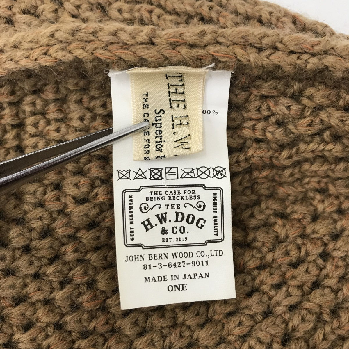 23AWWool Knit HatニットハットD-00817