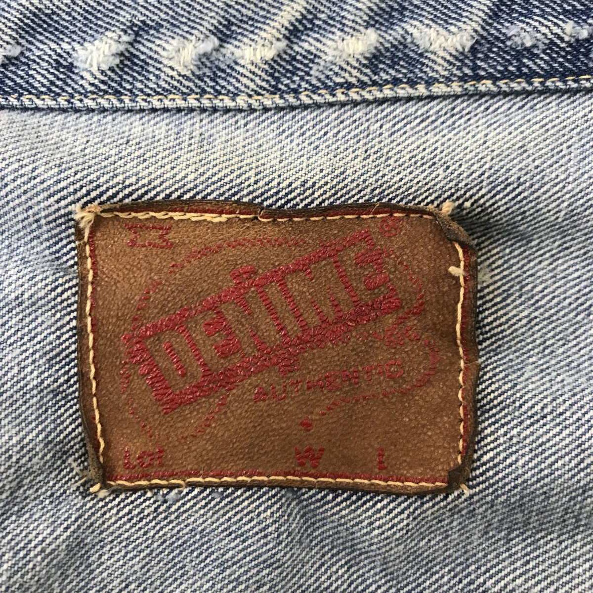 TMT×DENIME 1stタイプデニムジャケットTJK-S09SP03 古着・中古-3枚目のアイテム画像