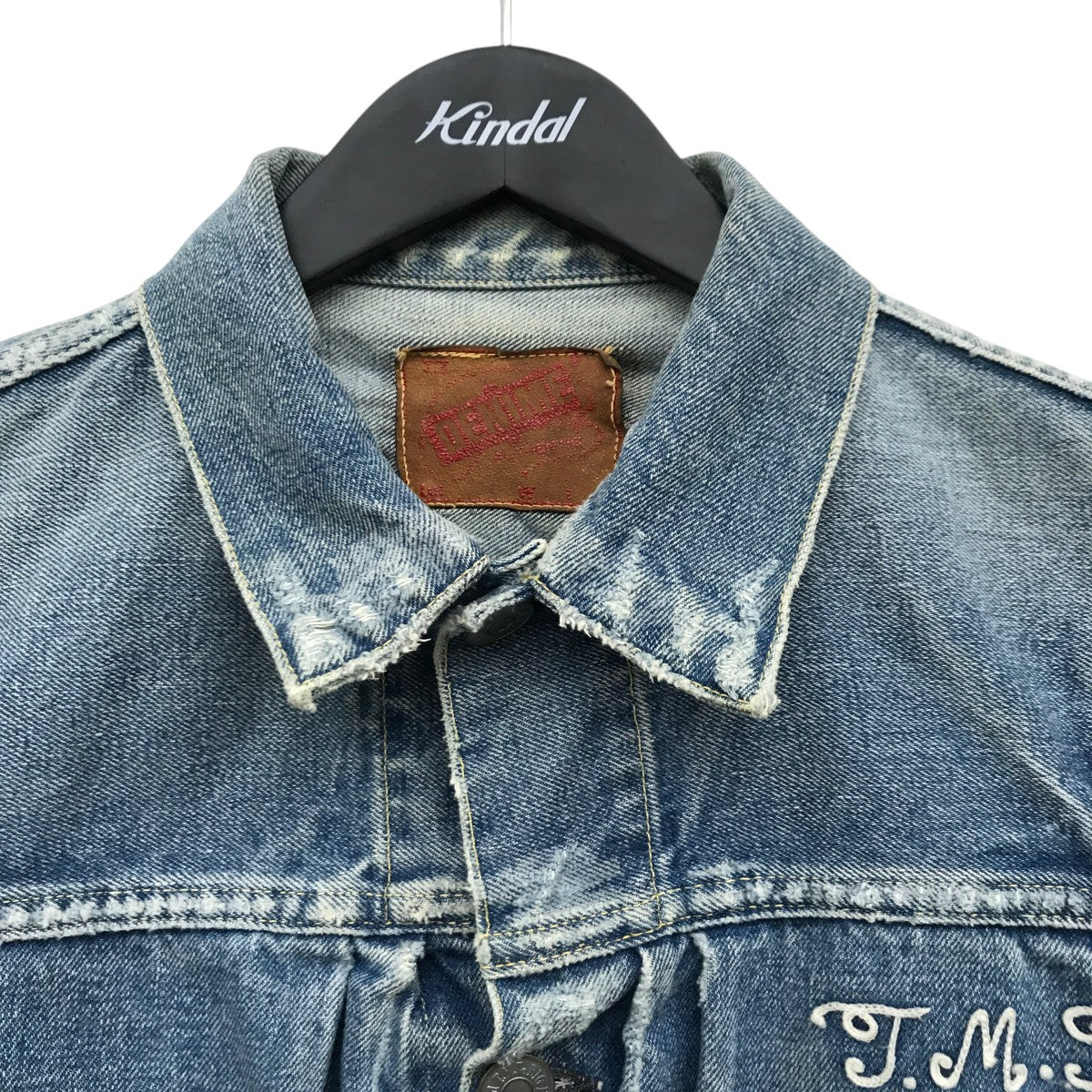 TMT×DENIME 1stタイプデニムジャケットTJK-S09SP03 古着・中古-4枚目のアイテム画像
