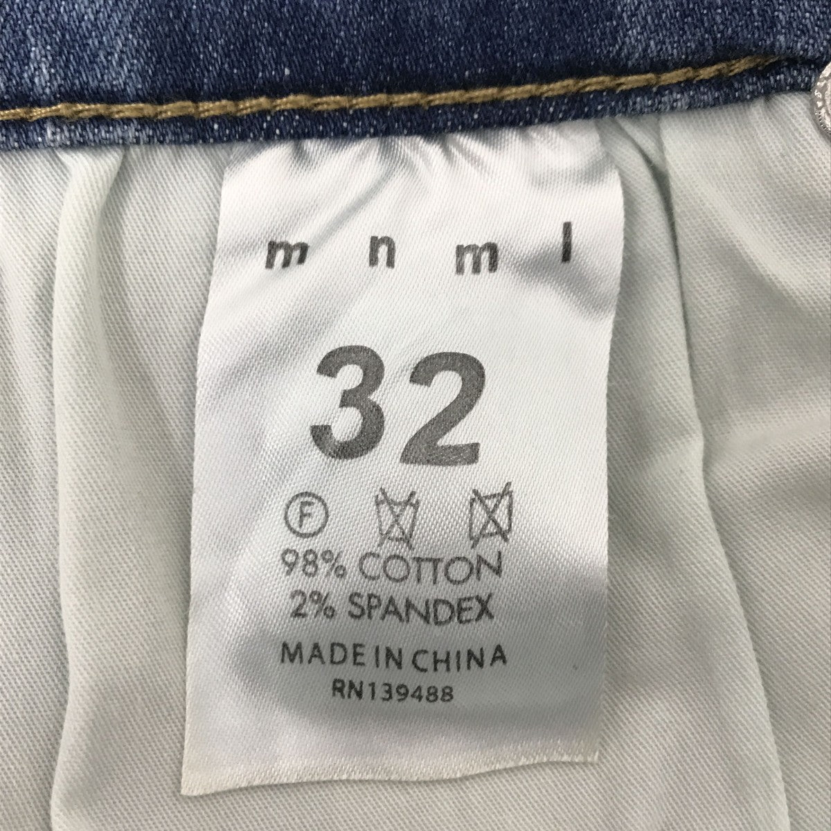 MNML デニムパンツ03-5824-1775 古着・中古-4枚目のアイテム画像