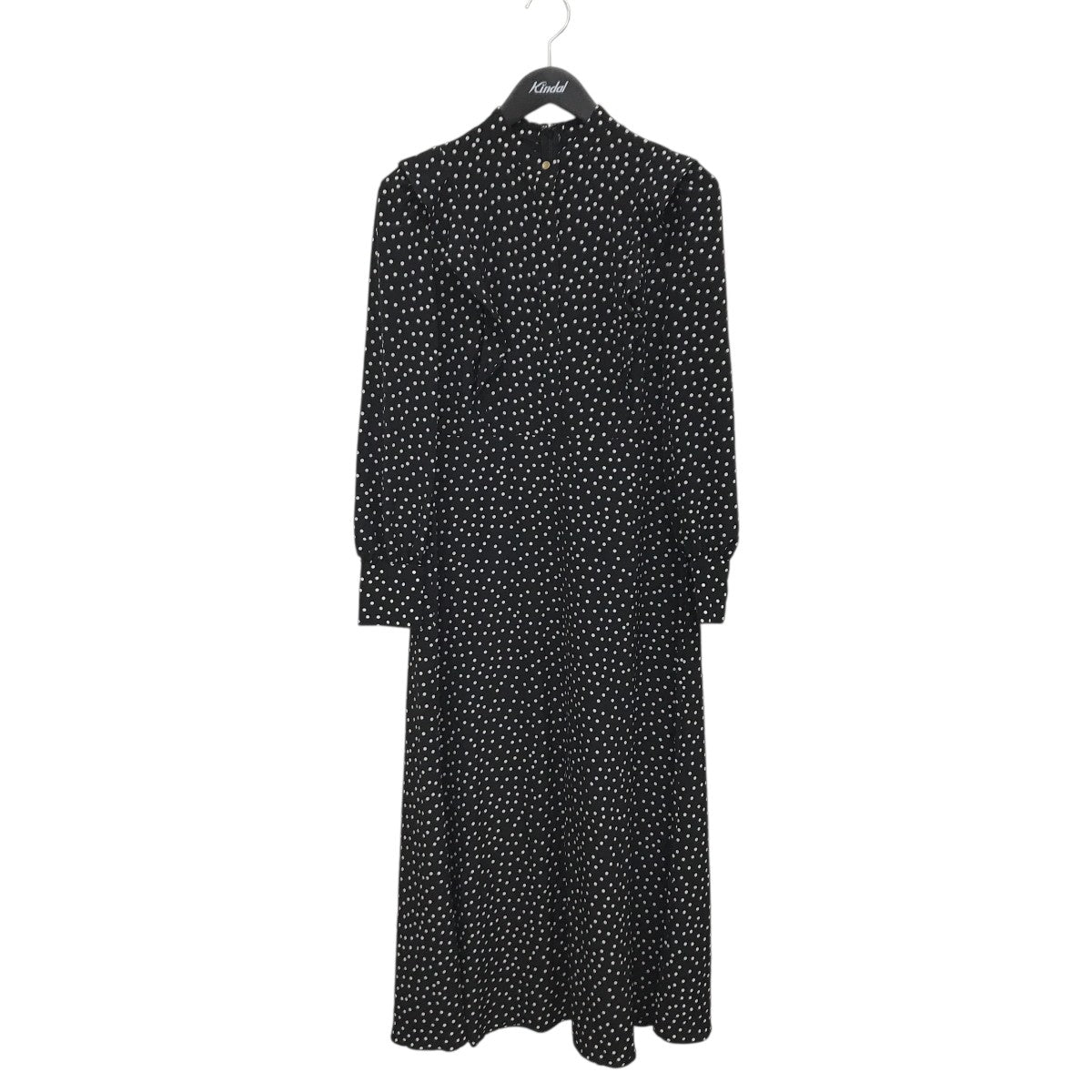 allureville ドットサイドフリルワンピース202210-14-110-95-020 古着・中古-1枚目のアイテム画像