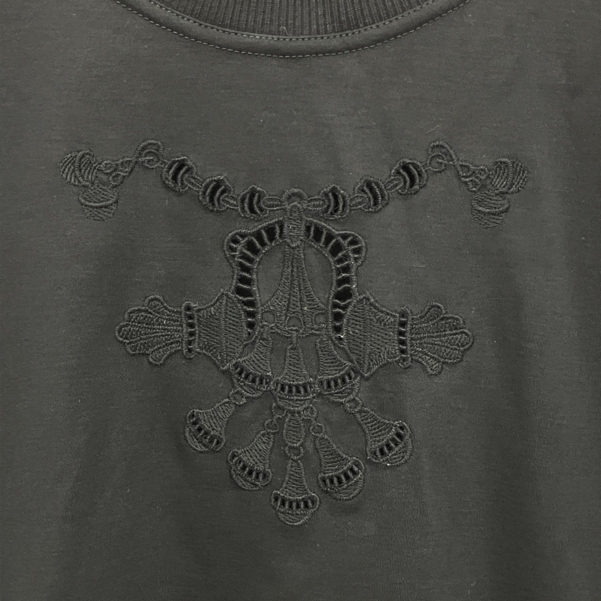 HERMES レース切り替えTシャツ5H4625DC 古着・中古-6枚目のアイテム画像