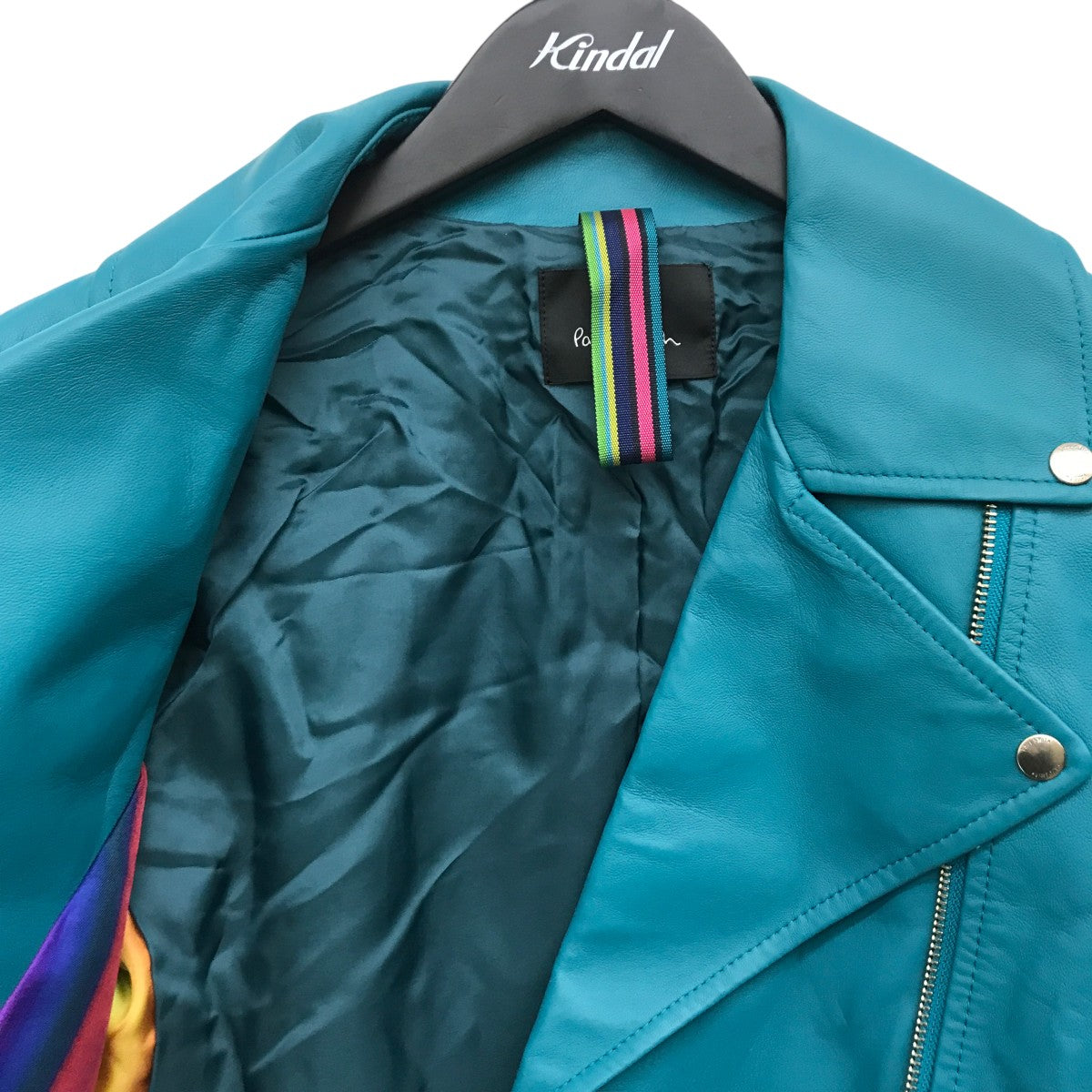 PS Paul Smith(ピーエスポールスミス) ダブルライダースジャケット