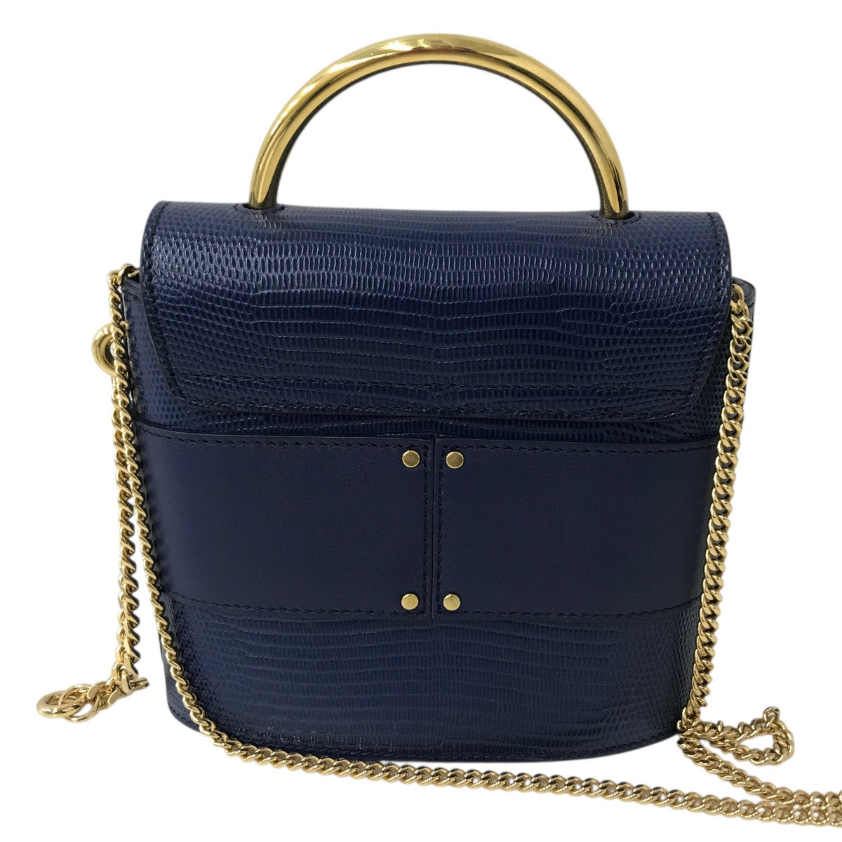 Chloe アビーロックチェーンショルダーバッグ 古着・中古-2枚目のアイテム画像