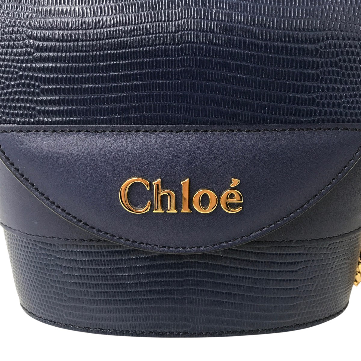 Chloe アビーロックチェーンショルダーバッグ 古着・中古-3枚目のアイテム画像