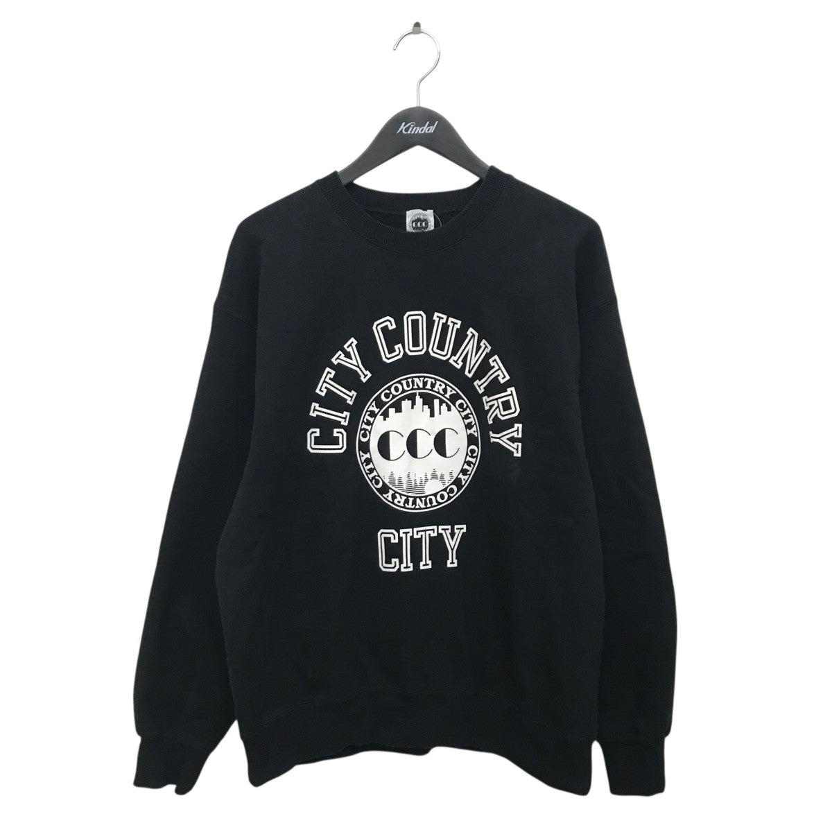CITY COUNTRY CITY カレッジロゴトレーナーCCC-233C002 古着・中古-1枚目のアイテム画像