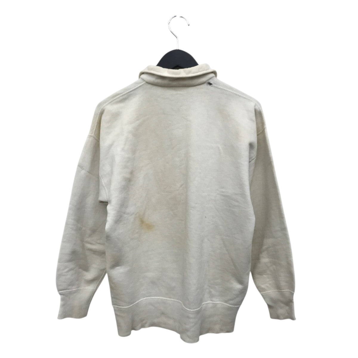 Hanes 60s ヴィンテージハーフジップスウェット 古着・中古-2枚目のアイテム画像