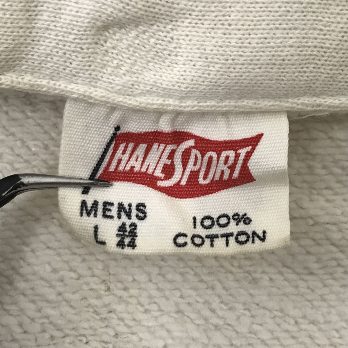 Hanes 60s ヴィンテージハーフジップスウェット 古着・中古-3枚目のアイテム画像