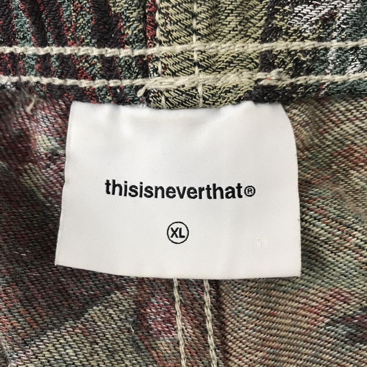 thisisneverthat パンツTN251WPACP08 古着・中古-3枚目のアイテム画像