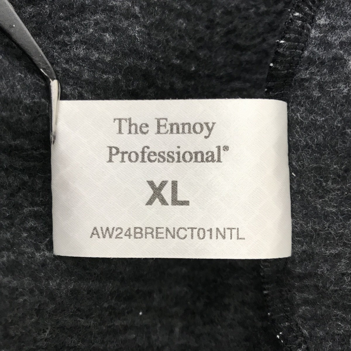 ENNOY Border Crew Neck SweatトレーナーAW24BRENCT01NTL 古着・中古-3枚目のアイテム画像