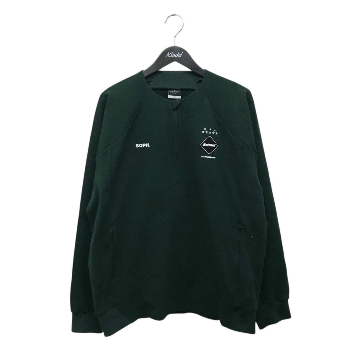 F．C．R．B． PDK HALF ZIP TOPハーフジップスウェットFCRB-250032 古着・中古-1枚目のアイテム画像