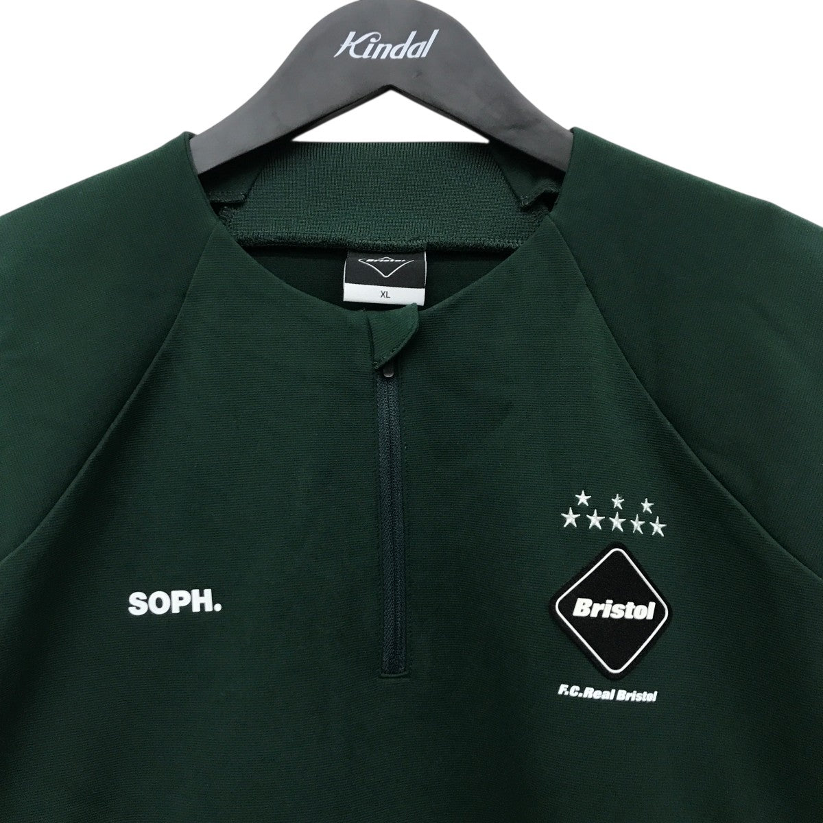 F．C．R．B． PDK HALF ZIP TOPハーフジップスウェットFCRB-250032 古着・中古-5枚目のアイテム画像