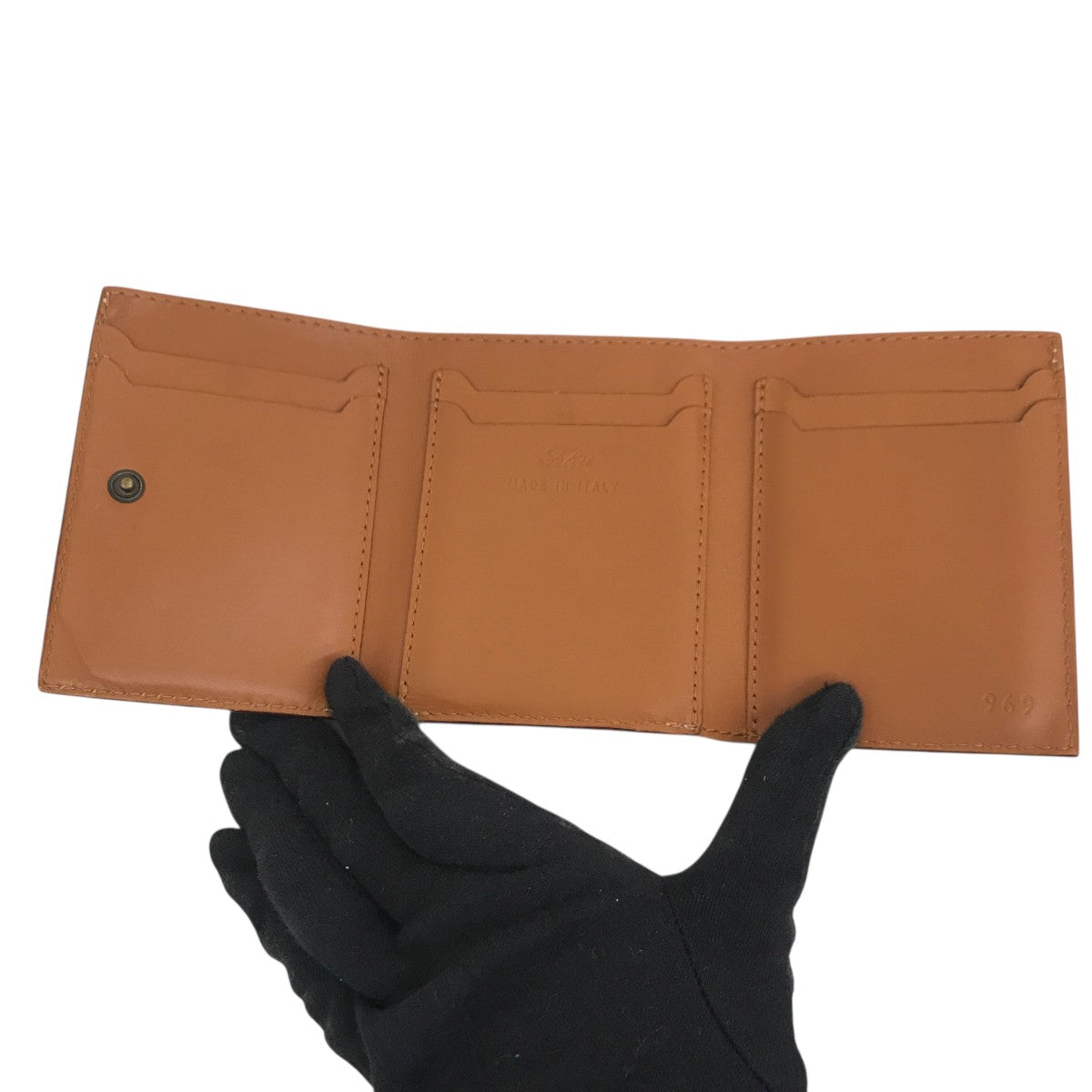 Felisi 型押し3つ折り財布969/SA 古着・中古-4枚目のアイテム画像