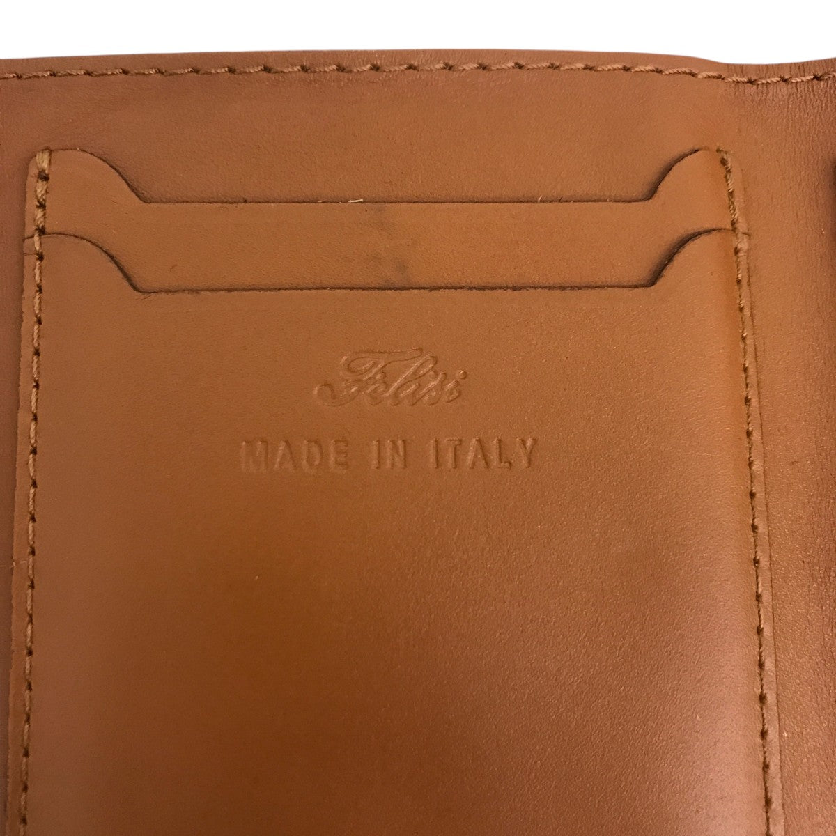 Felisi 型押し3つ折り財布969/SA 古着・中古-7枚目のアイテム画像
