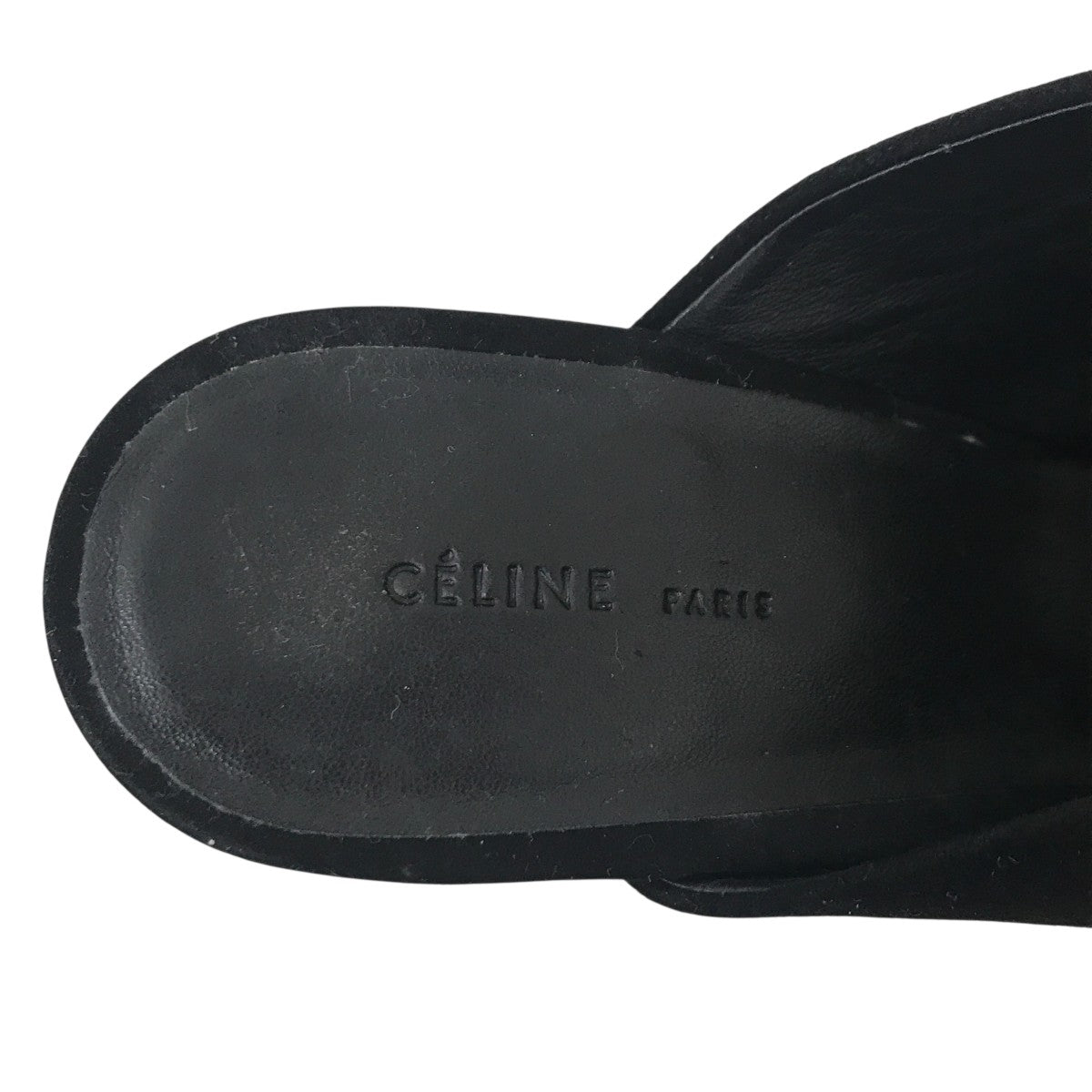 CELINE(セリーヌ) フィービー期ミュール ブラック サイズ 37｜【公式