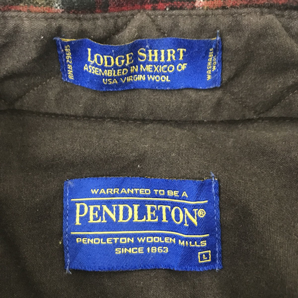 LODGE SHIRTチェックシャツ