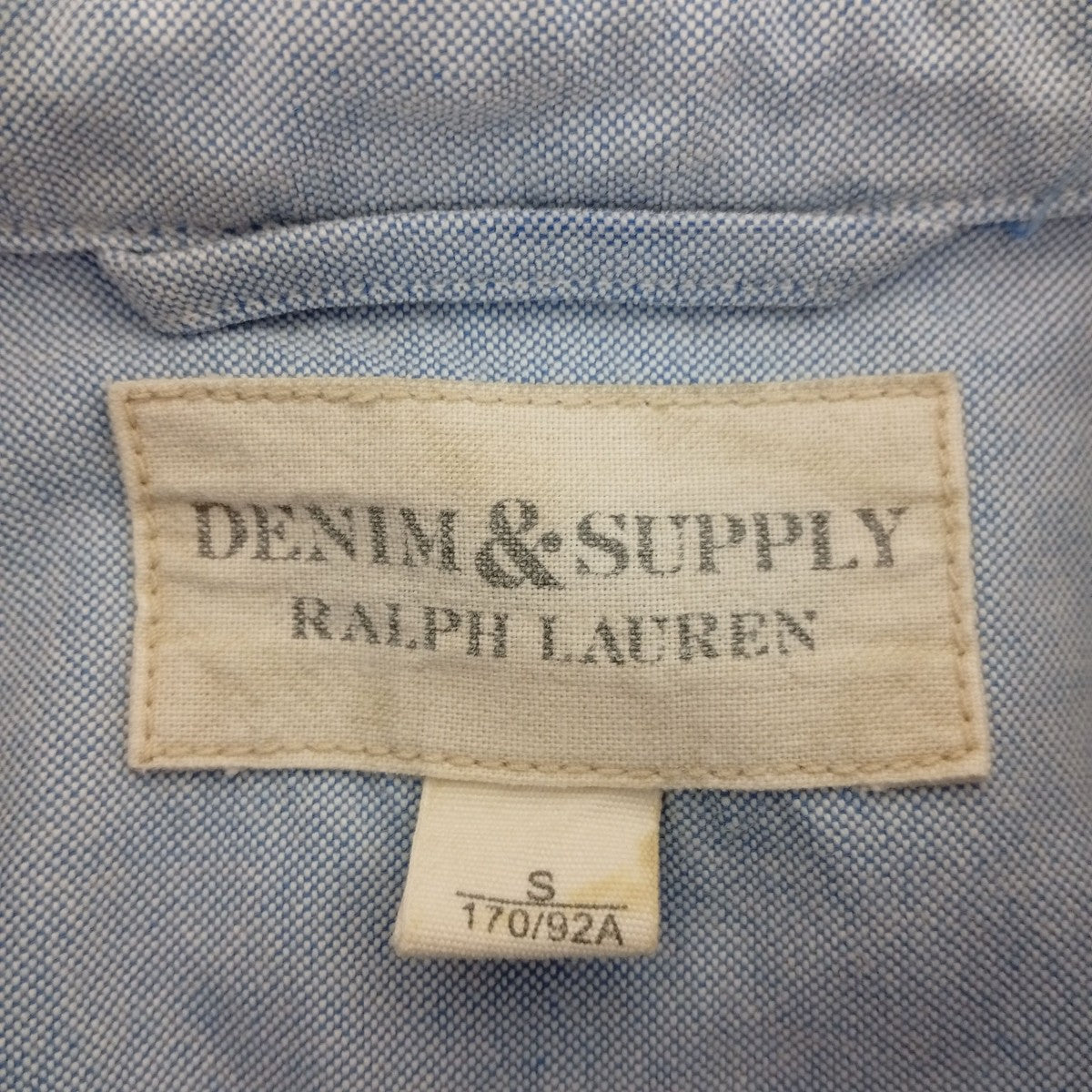 DENIM ＆ SUPPLY RALPH LAUREN オックスフォードBDシャツ 古着・中古-3枚目のアイテム画像