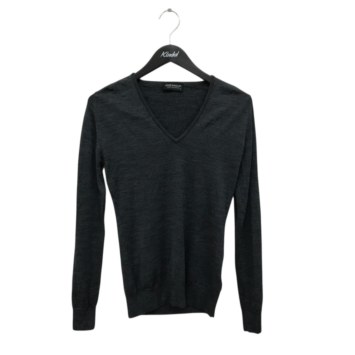 JOHN SMEDLEY Vネックニット 古着・中古-1枚目のアイテム画像