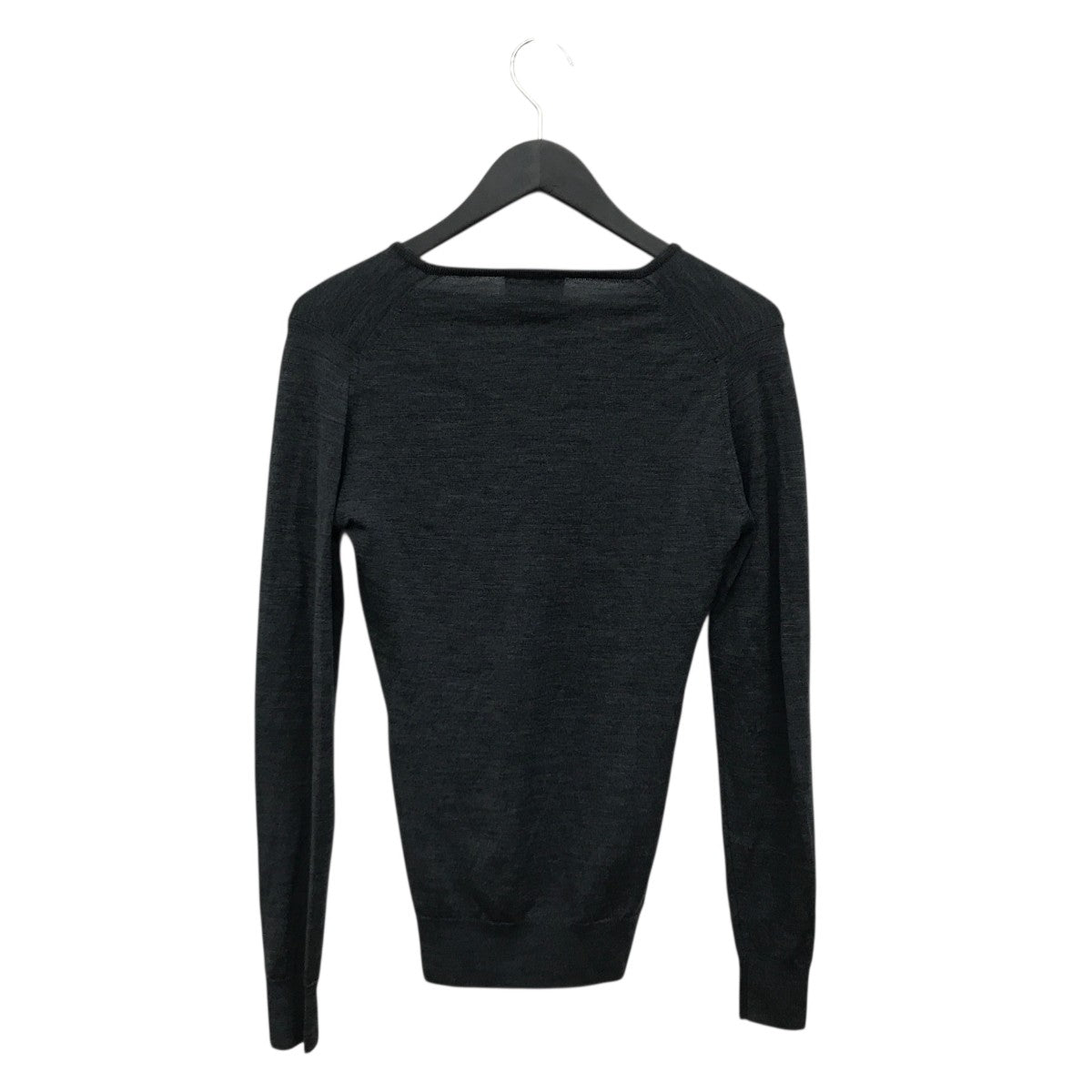 JOHN SMEDLEY Vネックニット 古着・中古-2枚目のアイテム画像
