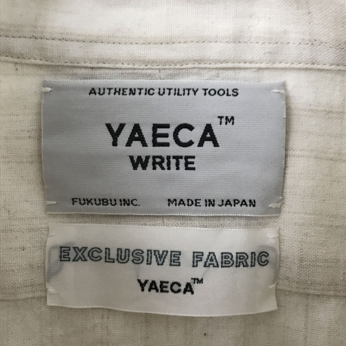 YAECA 長袖シャツ 古着・中古-3枚目のアイテム画像