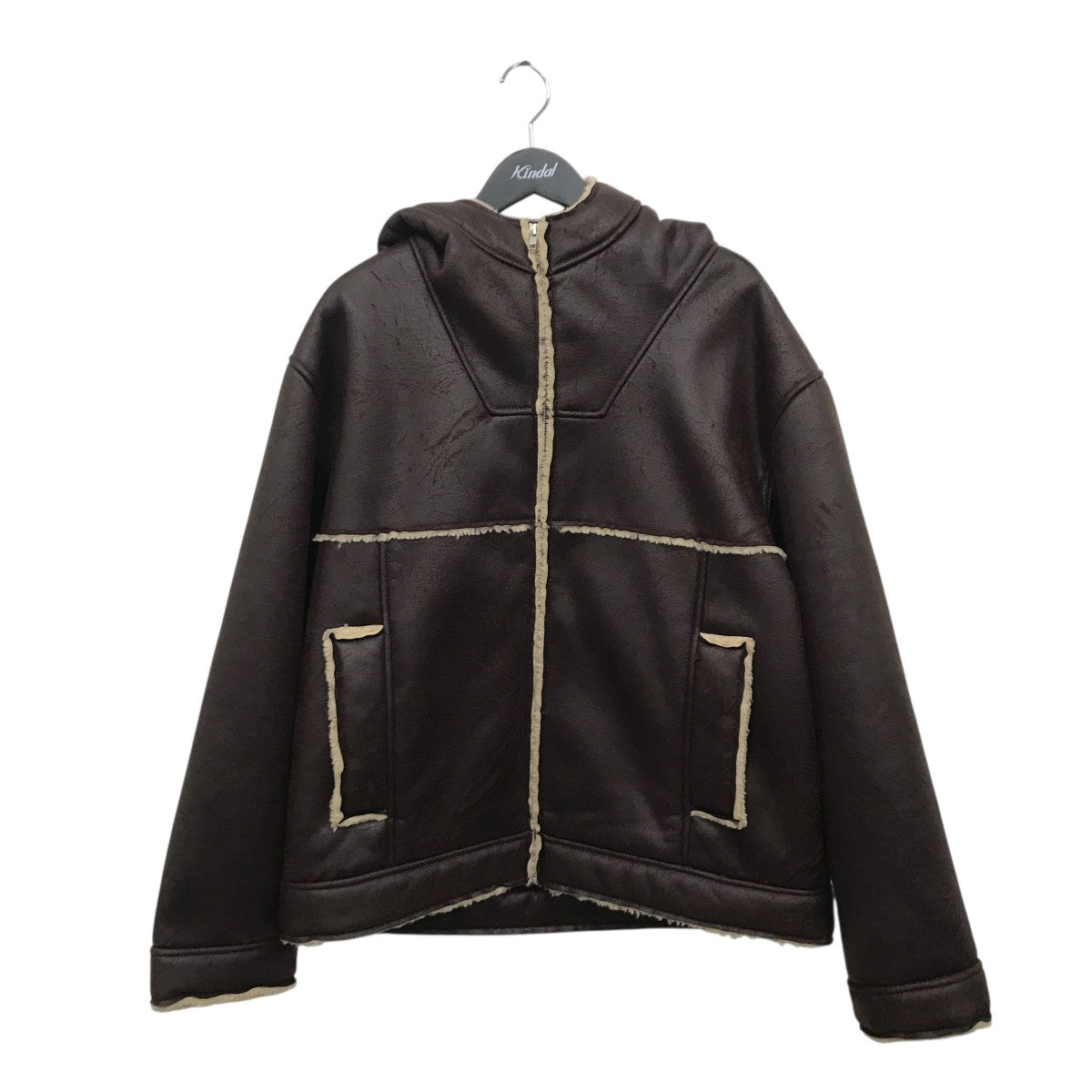 23SSFaux Shearling Hoodedジャケット