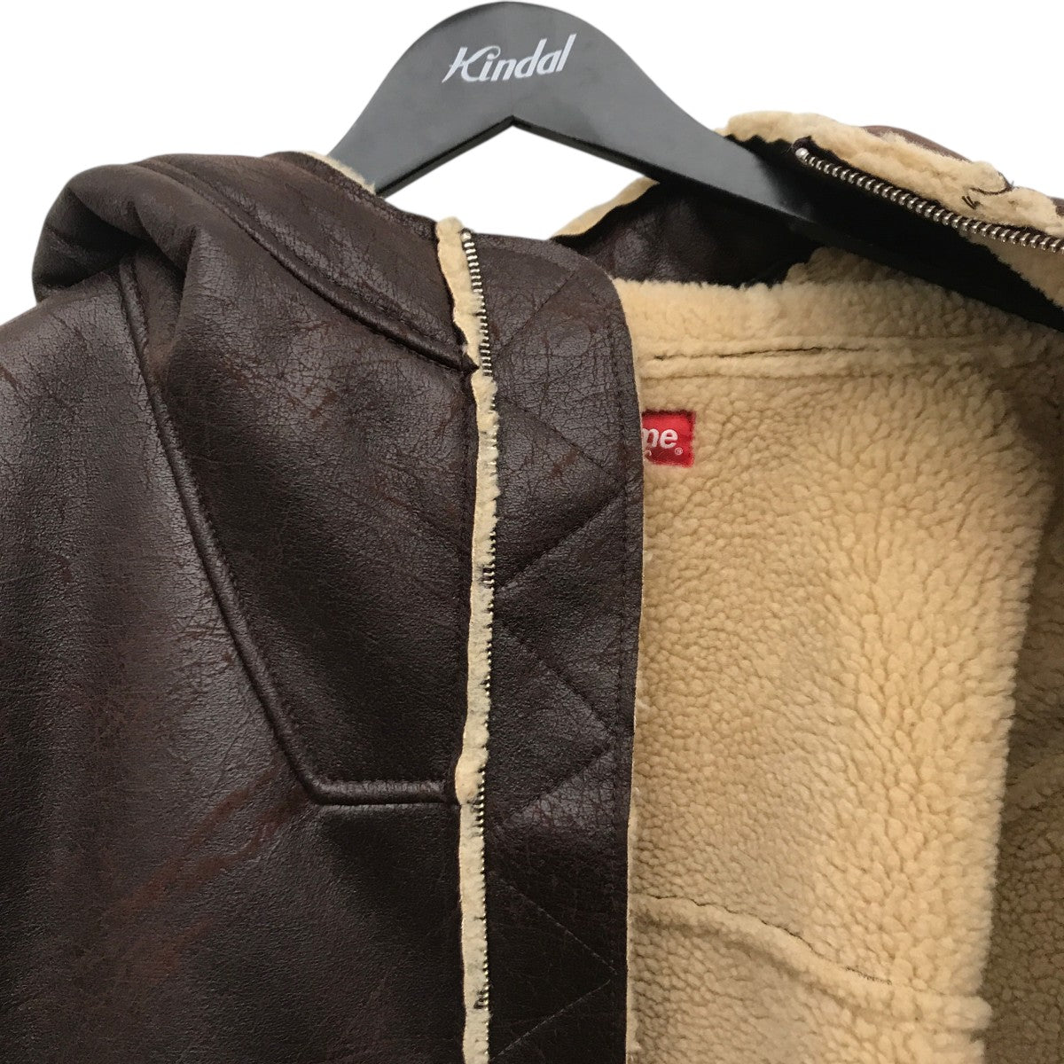 23SSFaux Shearling Hoodedジャケット
