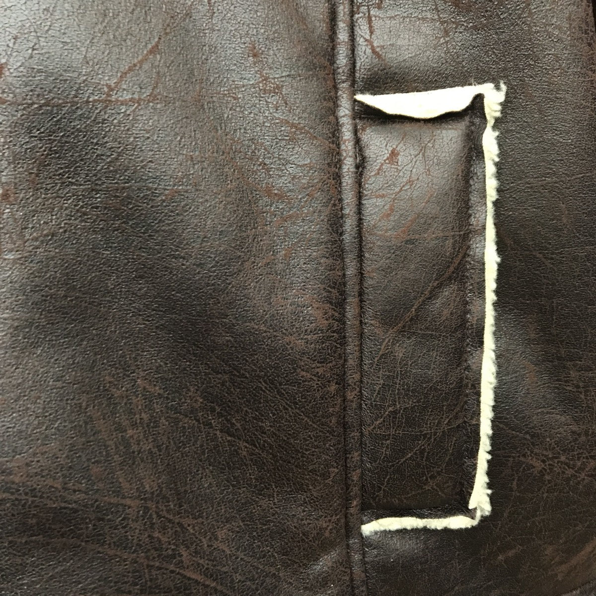 23SSFaux Shearling Hoodedジャケット