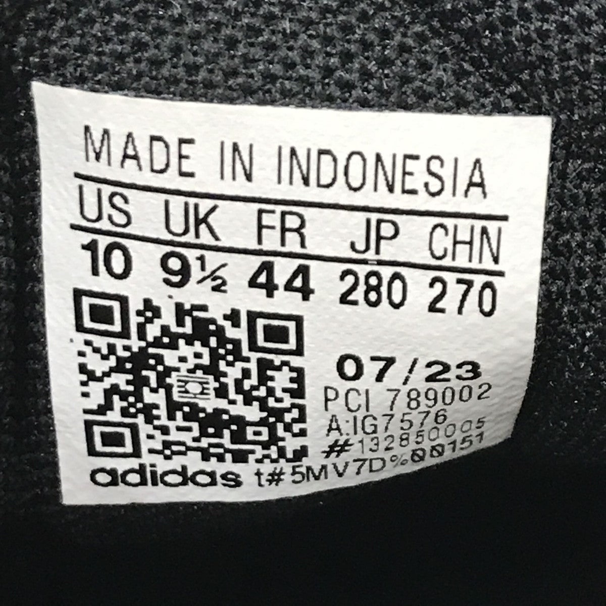adidas Superstar ADVスニーカーIG7576 古着・中古-5枚目のアイテム画像