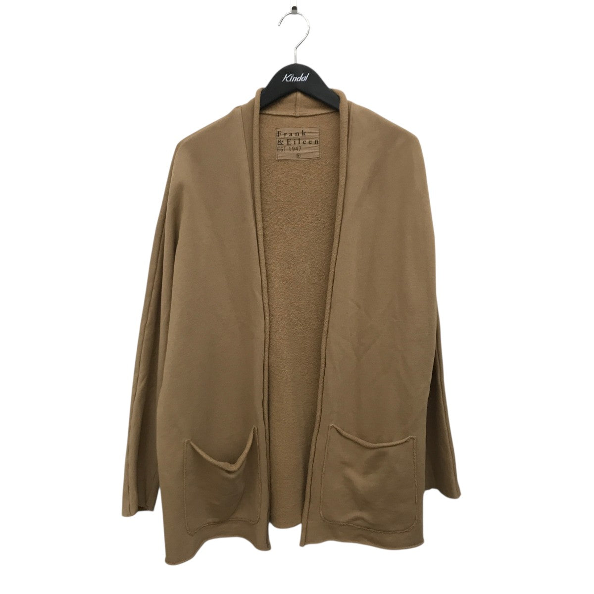 Frank＆Eileen Beach Cardigan in CamelカーディガンLAB522TF 古着・中古-1枚目のアイテム画像