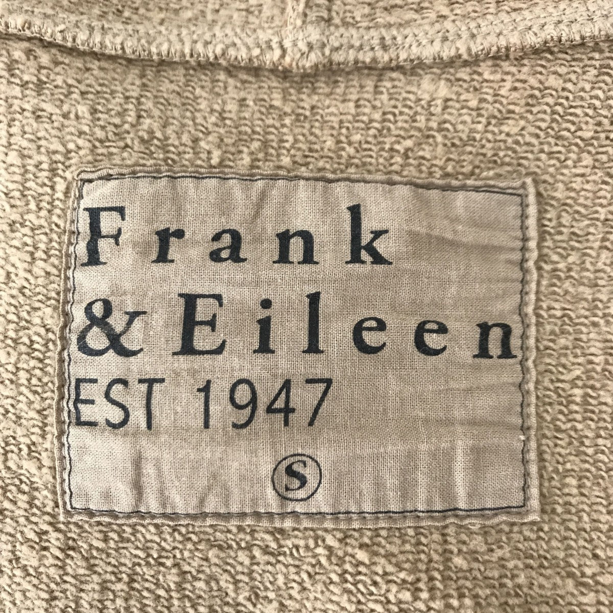 Frank＆Eileen Beach Cardigan in CamelカーディガンLAB522TF 古着・中古-3枚目のアイテム画像