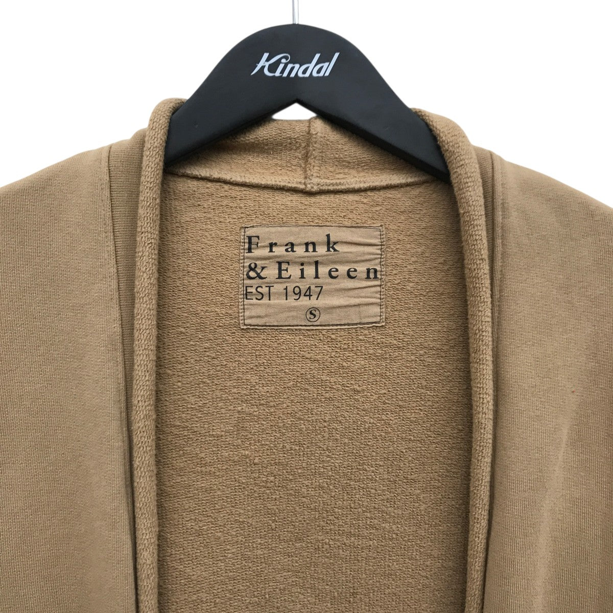 Frank＆Eileen Beach Cardigan in CamelカーディガンLAB522TF 古着・中古-5枚目のアイテム画像