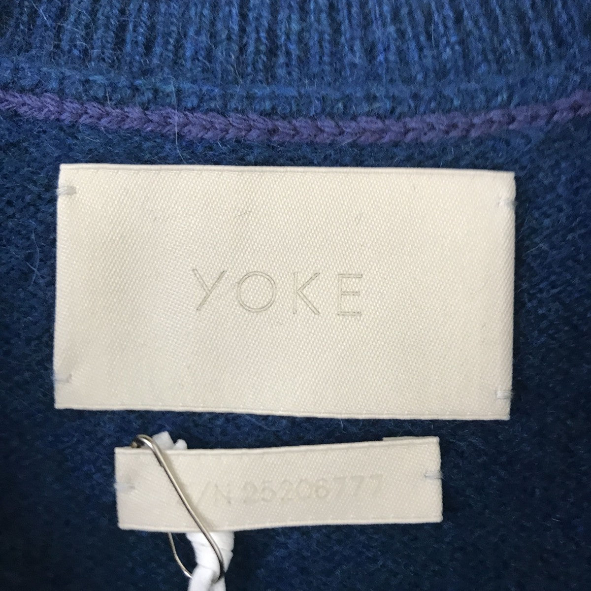 Cashmere Wholegarment Crewneck SweaterニットYK25FW01116S